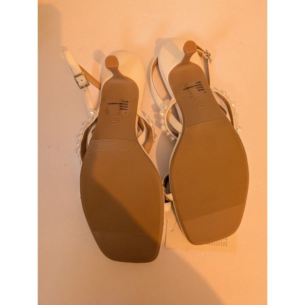 Women's A New Day Pearl Shoes Ivory Size 11 - Picture 4 of 6